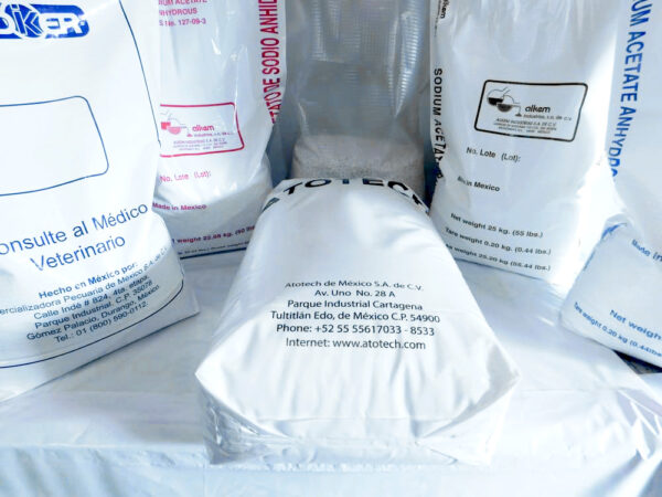 Saco coextruido valvulado con fondo cuadrado y boca abierta con liner